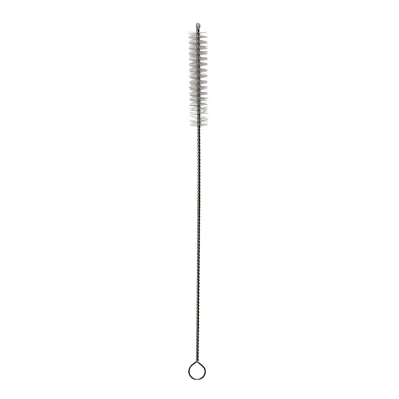 Gforce Eco-Friendly Reusable Stainless Steel Rainbow 10 Pack Straw Set, Including 2 Cleaning Brushes - 8.46"