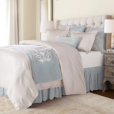 HiEnd Accents Belle Swiss Dot Comforter Set, 3PC