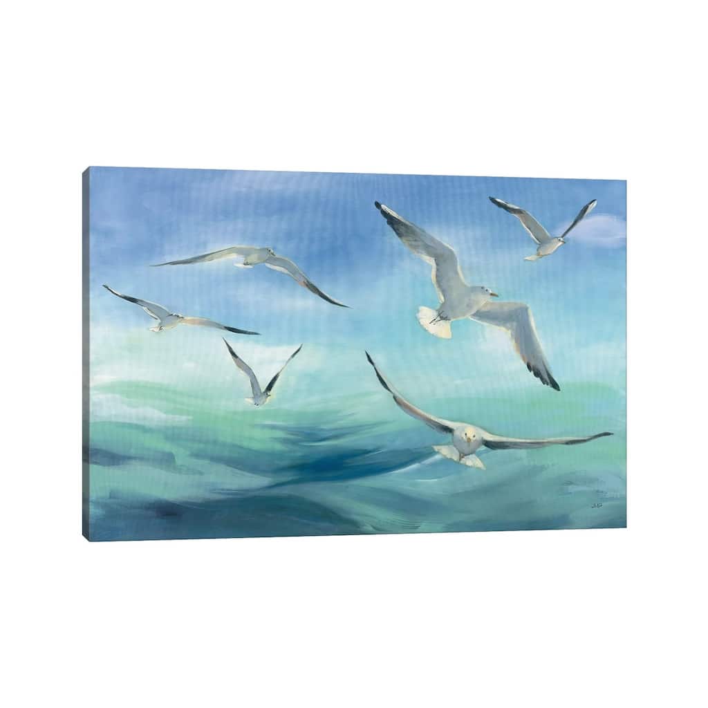 iCanvas "Sea Flight" by Julia Purinton Canvas Print