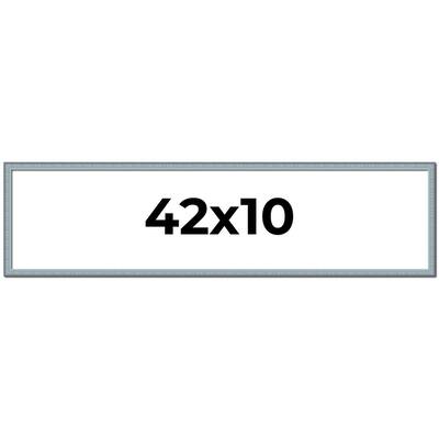 42x10 Frame Rustic Sky Blue Solid Wood Picture Frame | 0.75 Inch