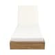 preview thumbnail 43 of 67, Christopher Knight Home - Ian Set of 4 Outdoor Chaise Lounge, Acacia Wood Adjustable Reclining & Water-Resistant Cushion