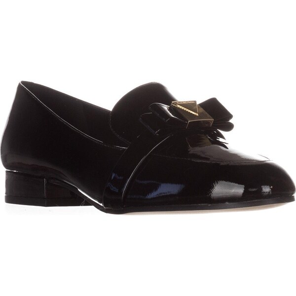 michael michael kors caroline patent leather loafer