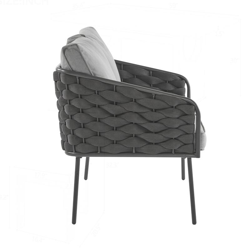 Outdoor Metal Patio Furniture Set for Stylish Relaxation