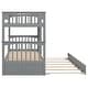 preview thumbnail 10 of 8, Twin over Twin Bunk Bed Frame with Trundle-Can Be Converted into 2 Beds