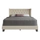 preview thumbnail 27 of 28, Homer Tufted Upholstered Panel Bed