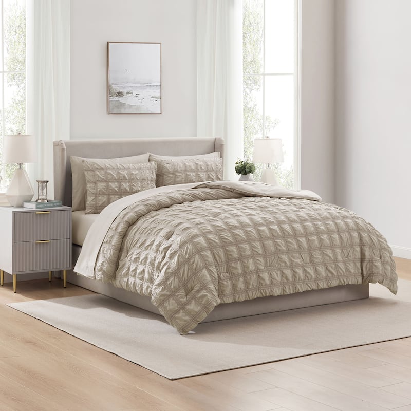 Empyrean Modern Comforter Seer Sucker
