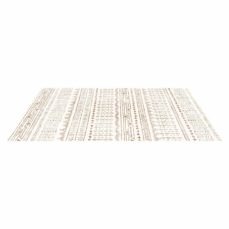 Large Area Rug Anti-Skid and Tear-Resistant Floor Mat Modern - 6' x 7'