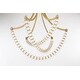 preview thumbnail 3 of 4, Minka Lavery 5646-L Pearl 30" Wide Abstract Chandelier