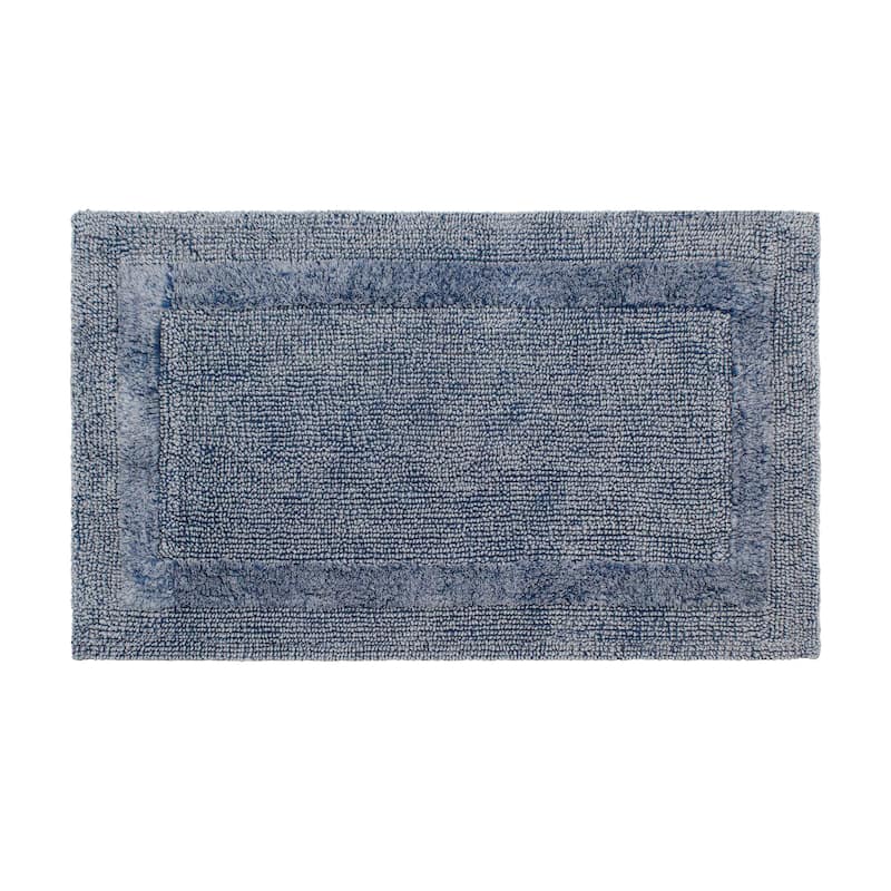 French Connection Stonewash Cotton Bath Rug