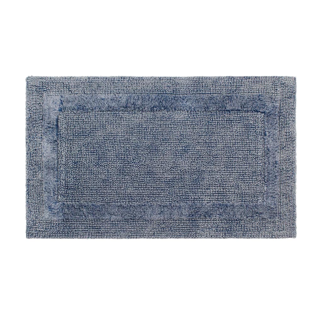 French Connection Stonewash Cotton Bath Rug