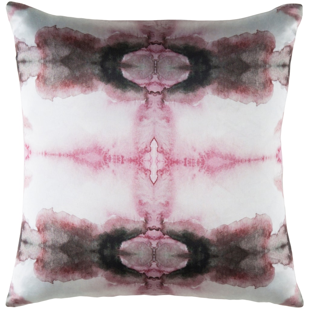 Decorative Qaui Pink 20-inch Throw Pillow Cover