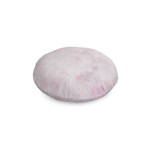 Tempo Home Polar Pouf - Oversized Faux Fur Round Floor Cushion