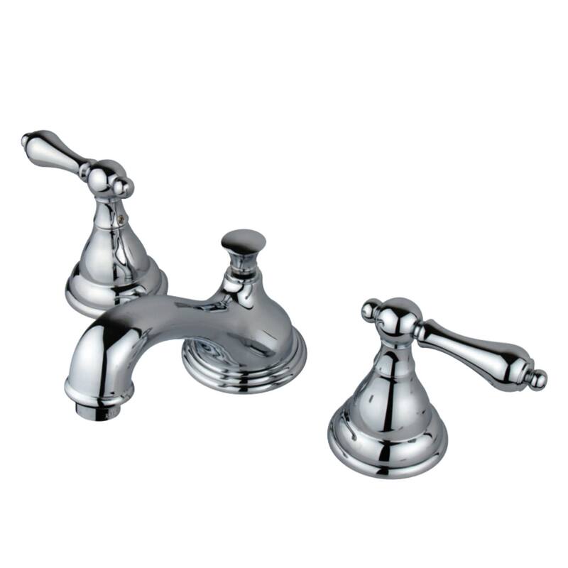 Kingston Brass Royale Widespread Bathroom Faucet with Pop-Up Drain - Polished Chrome