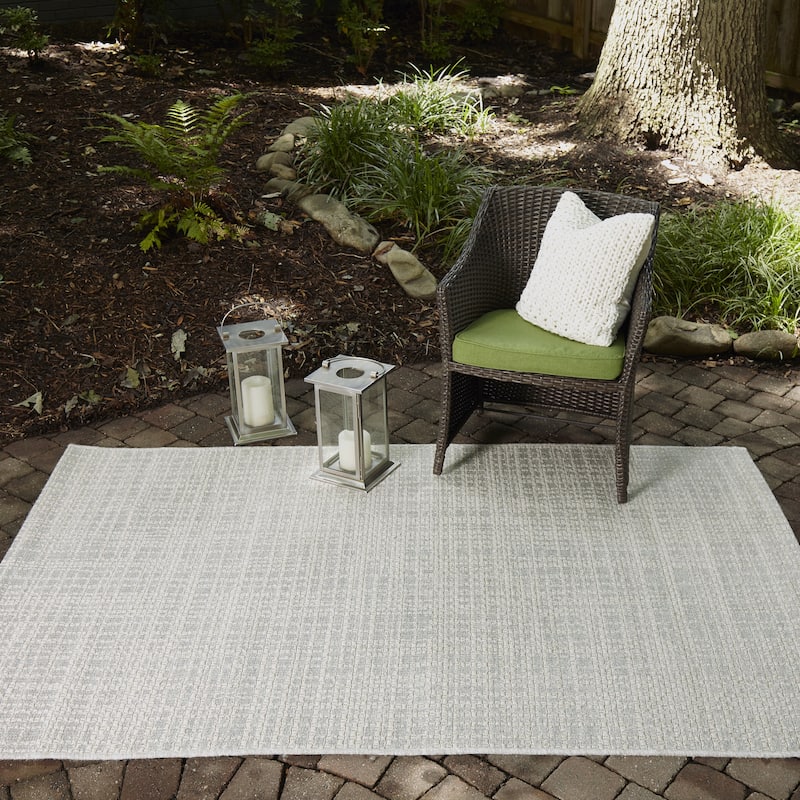 Momeni Como Contemporary Geometric Indoor Outdoor Rug