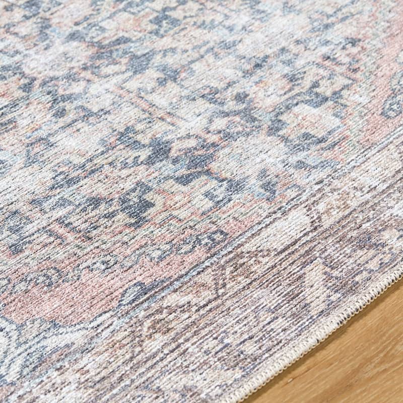 Livabliss Vinny Traditional Washable Area Rug