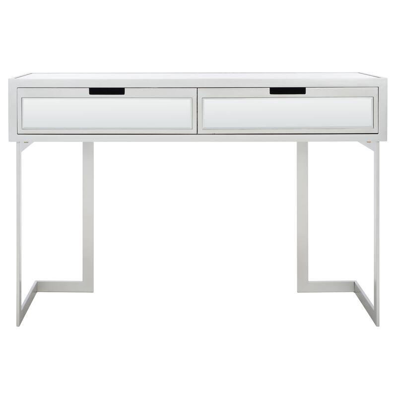 SAFAVIEH Trula 2-Drawer Mirrored Desk