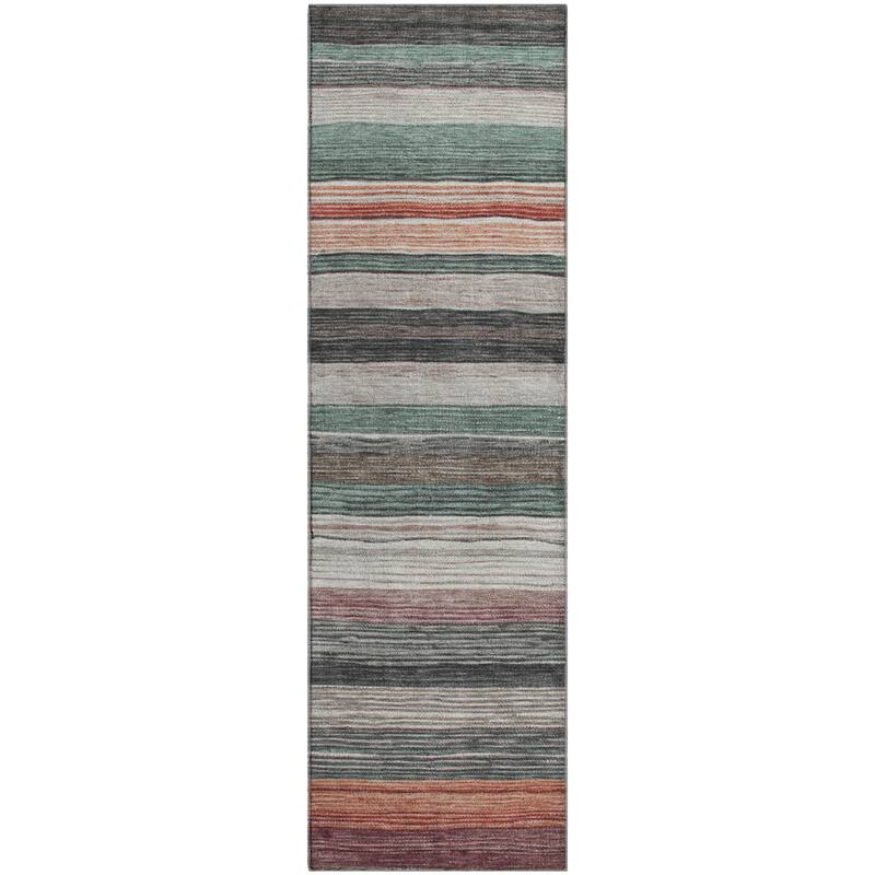 Premium Washable Super Soft Striped Mayfield Rug