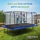 preview thumbnail 6 of 5, Machrus Upper Bounce 8' X 14' Gymnastics Style, Rectangular Trampoline Set with Top-Ring Enclosure System