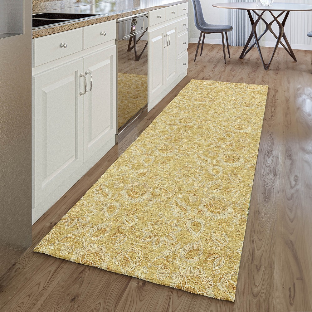 Premium Washable Super Soft Floral Mayfield Rug