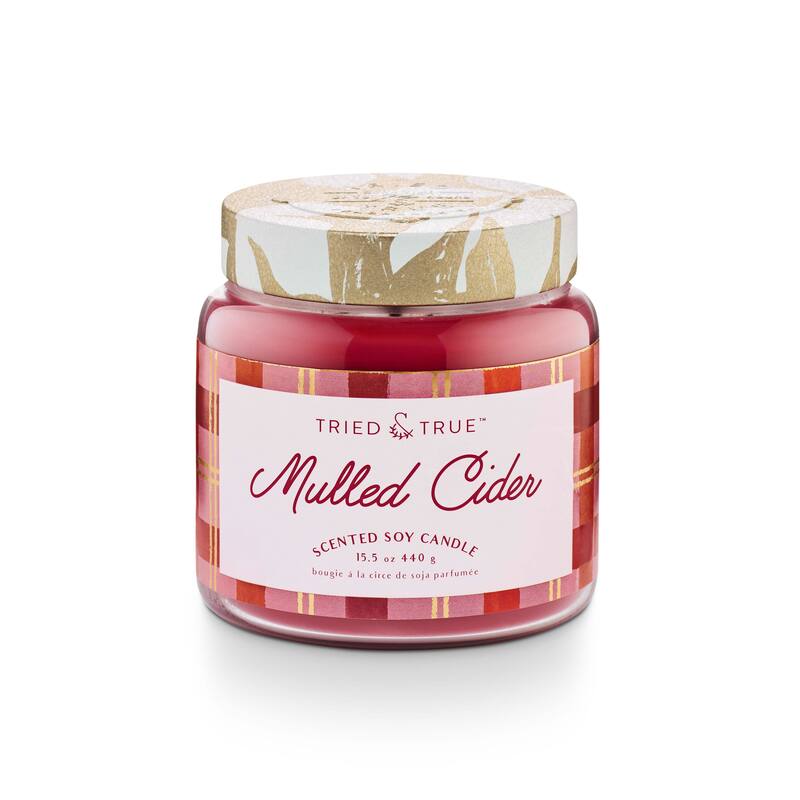 Tried & True Holiday Mulled Cider Candle - Large Jar