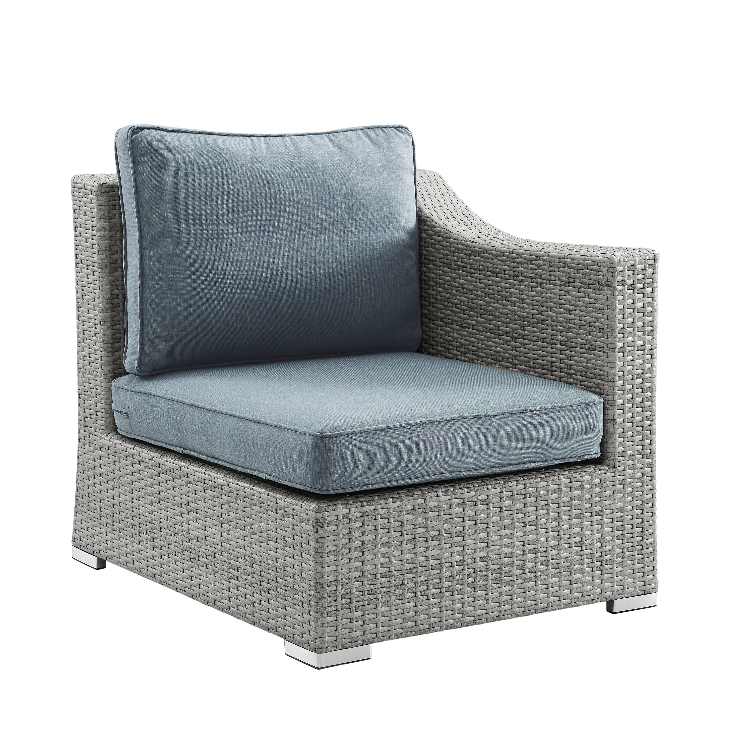 Corvus Martinka 11 piece Grey Wicker Patio Furniture Chat Set On Sale Bed Bath Beyond 13036933