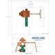 preview thumbnail 3 of 11, Backyard Discovery Woodland All Cedar Swingset