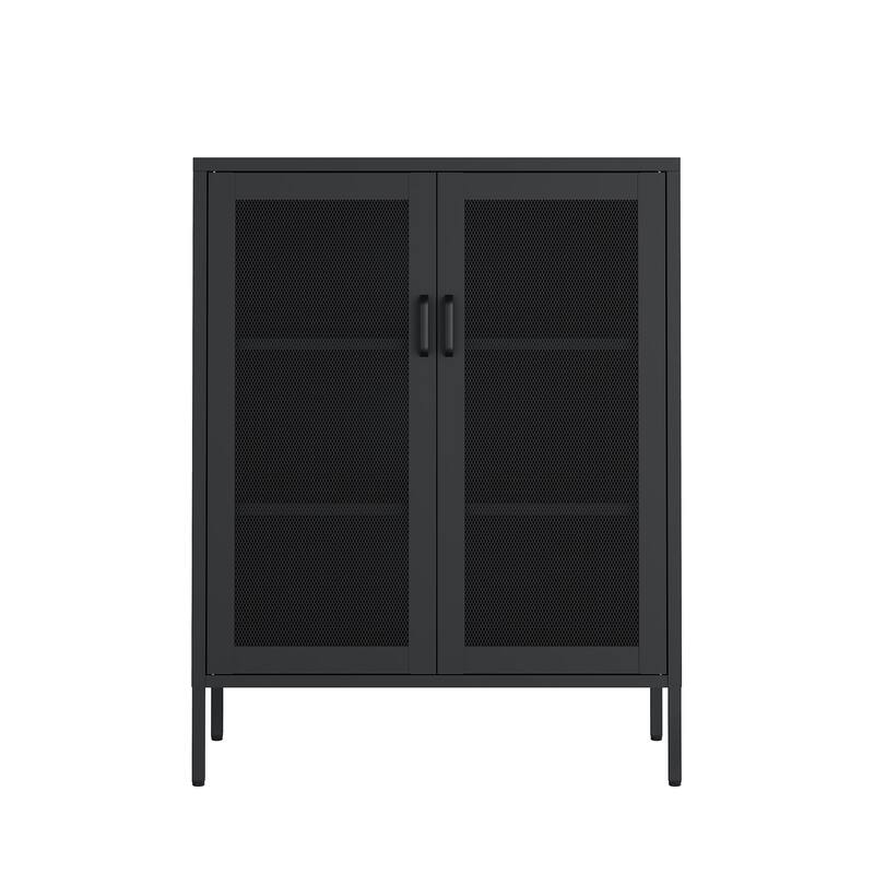 Manhattan Comfort Amelia 32" Metal Accent Cabinet