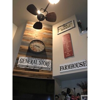 Farmhouse Sign Vintage General Store Design in White