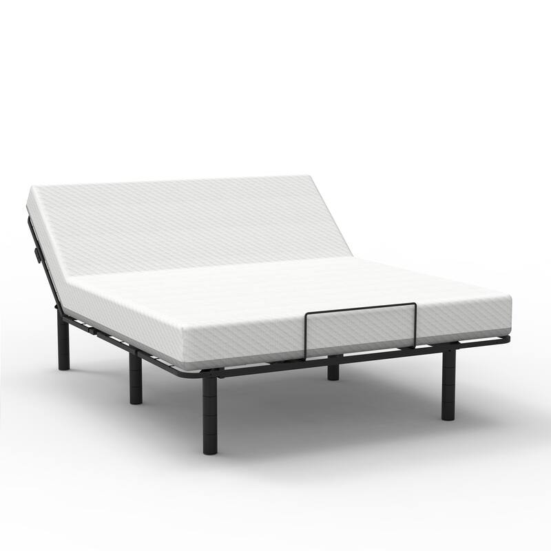 Zero Gravity Adjustable Bed Frame for Queen Size with Quiet Motor & Dual USB Ports