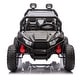 preview thumbnail 88 of 96, 24V Kids UTV Ride-On Car with 400W Power, Four-Wheel Suspension, Bluetooth, and Remote Control.