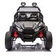 preview thumbnail 30 of 44, Kids' Ride-On Car with Bluetooth, Dual Seats, and Four-Wheel Suspension System