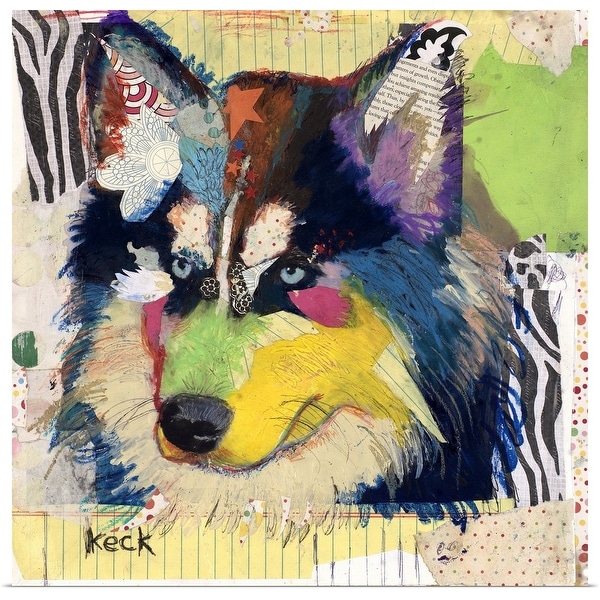"Siberian Husky" Poster Print