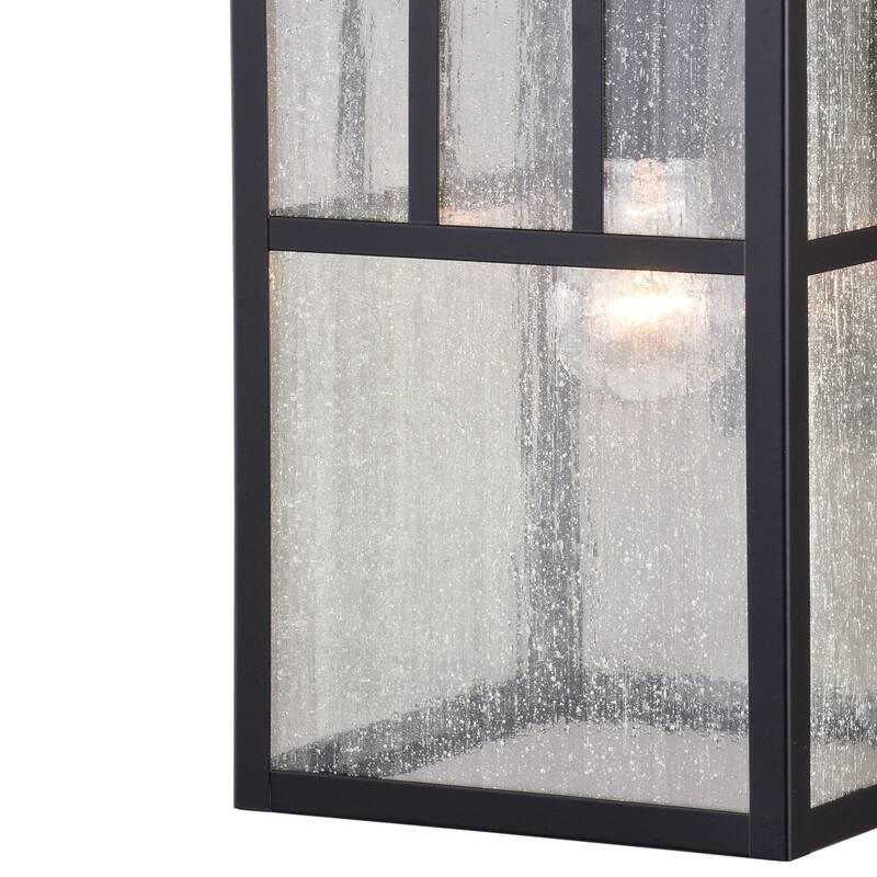 Vaxcel Lighting Mission 1 Light Outdoor Wall Sconce - 9 Inches Wide