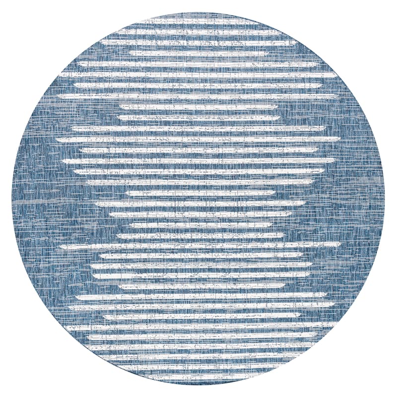 JONATHAN Y Colonia Berber Stripe Geometric Indoor/Outdoor Area Rug