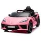 preview thumbnail 34 of 43, Corvette dual-wheel drive sports car with 2.4G remote control 12V 4.5A.h red C8