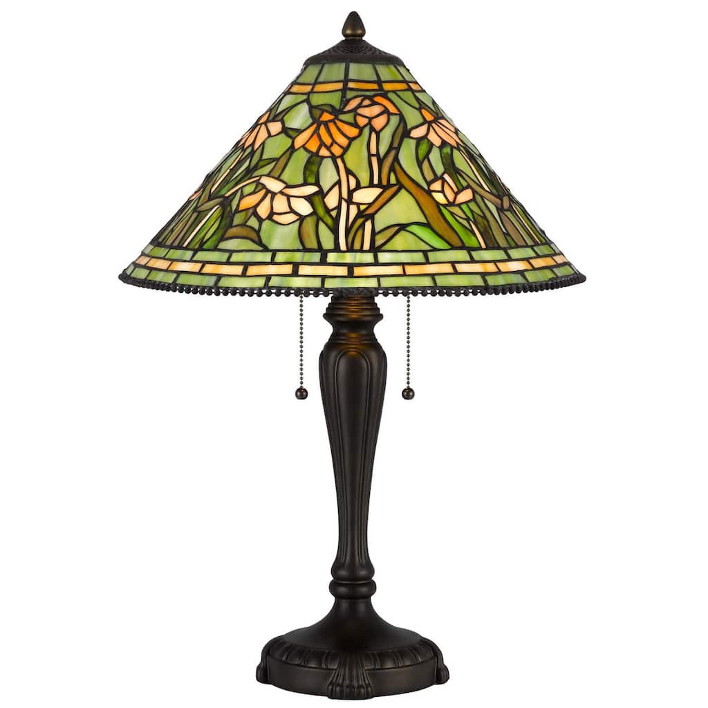 Milwood 24" Height Bronze Resin Table Lamp - One Size