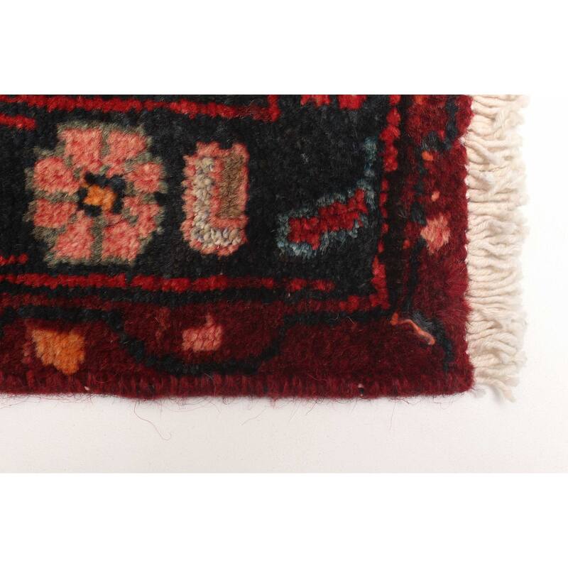 ECARPETGALLERY Hand-knotted Andelz Red Wool Rug - 3'5 x 6'11