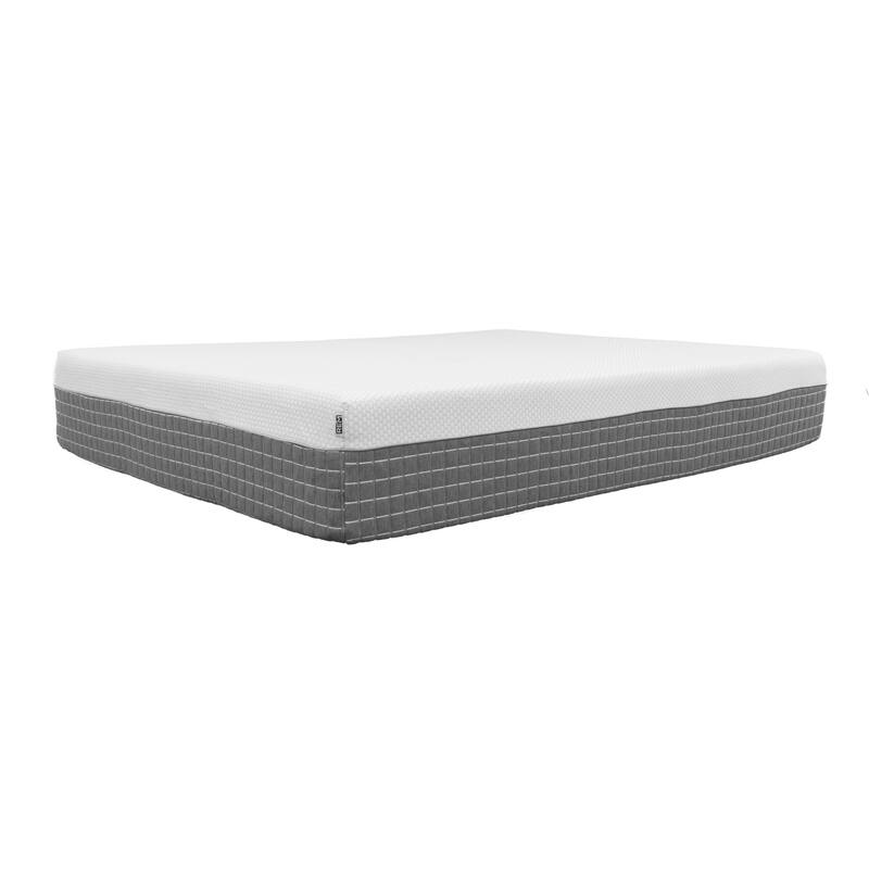 Bridgevine Home 12 inch ReCharge Hybrid Cooling Hypergel Quick Response Foam and Coil Adult Mattress