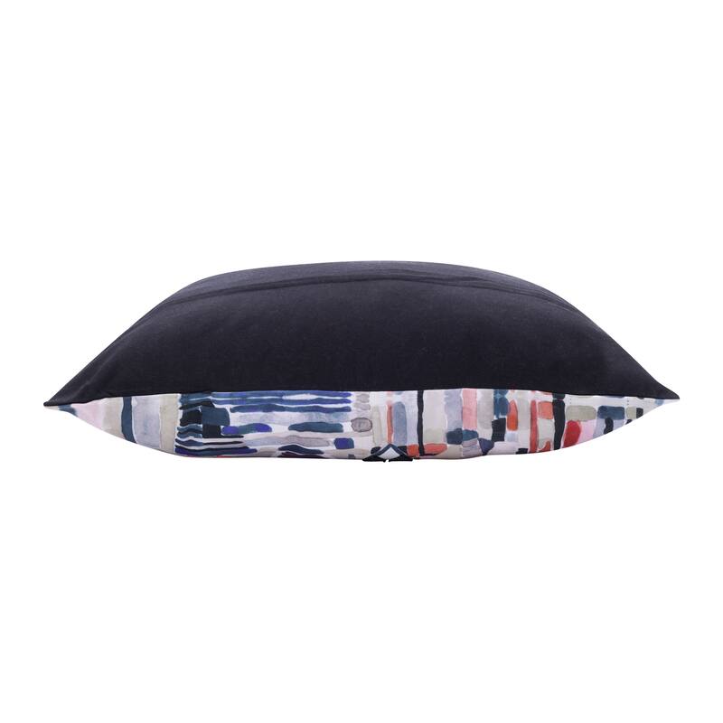 Sevita Stacy Garcia Modern Abstract Handmade Decorative Throw Pillow
