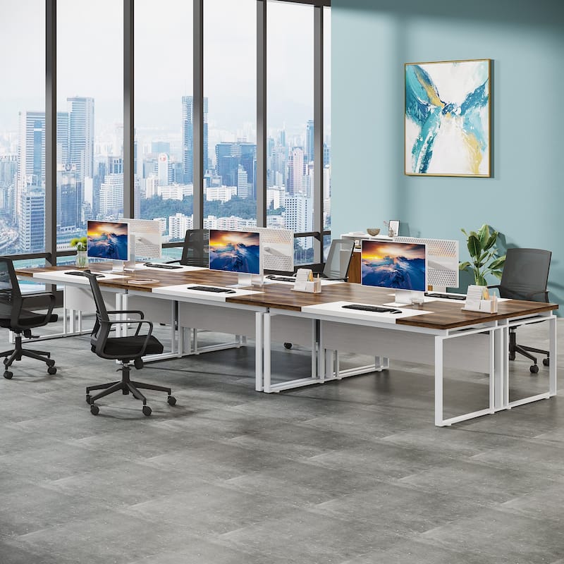 63 Inch Computer Desk Home Office Desk for Workstation (Only Table)