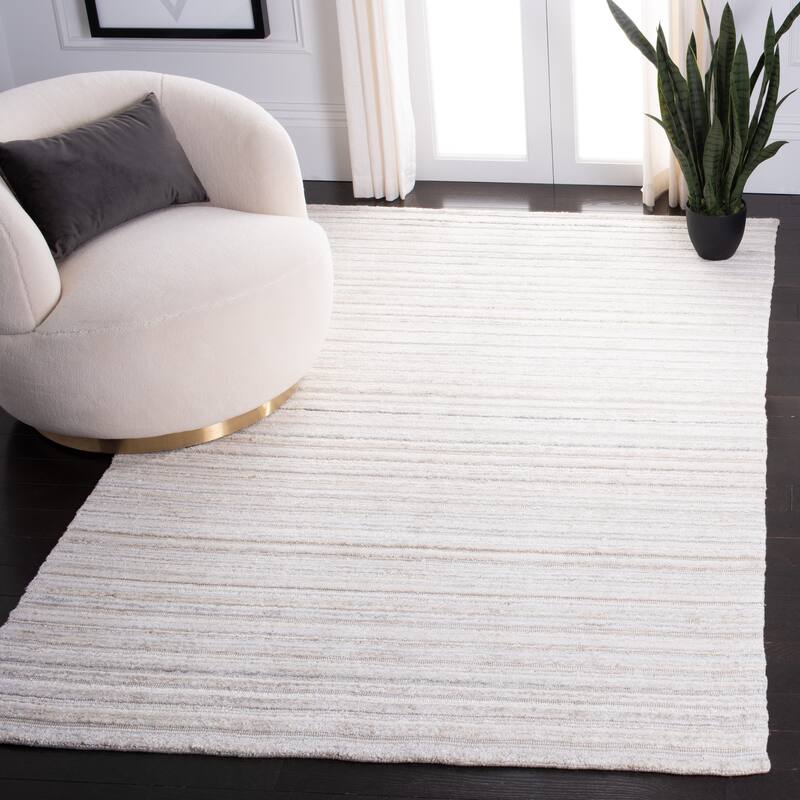 SAFAVIEH Hand-Knotted Elements Fleurette Silk Rug