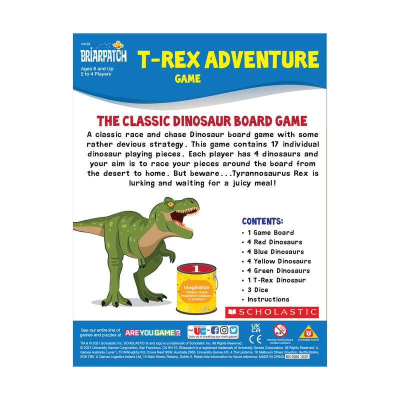 Scholastic T- Rex Adventure Game - N/A