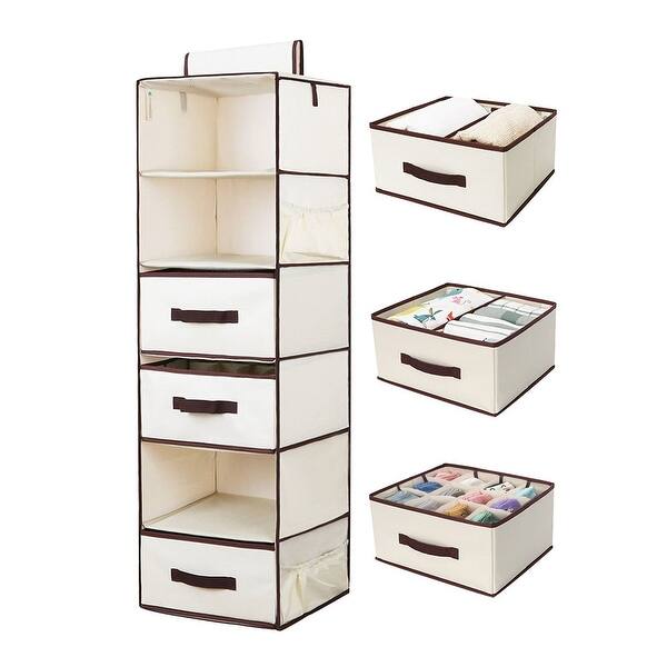 Shop Storageworks 6 Shelf Hanging Closet Organizer Foldable