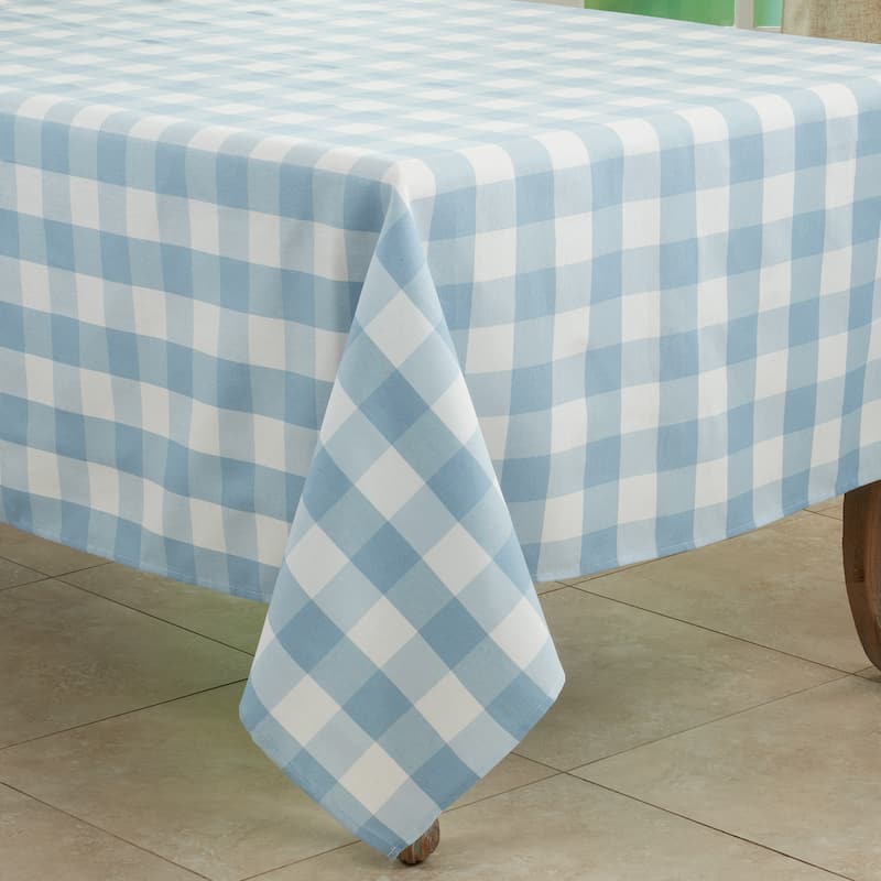 Casual Buffalo Plaid Tablecloth