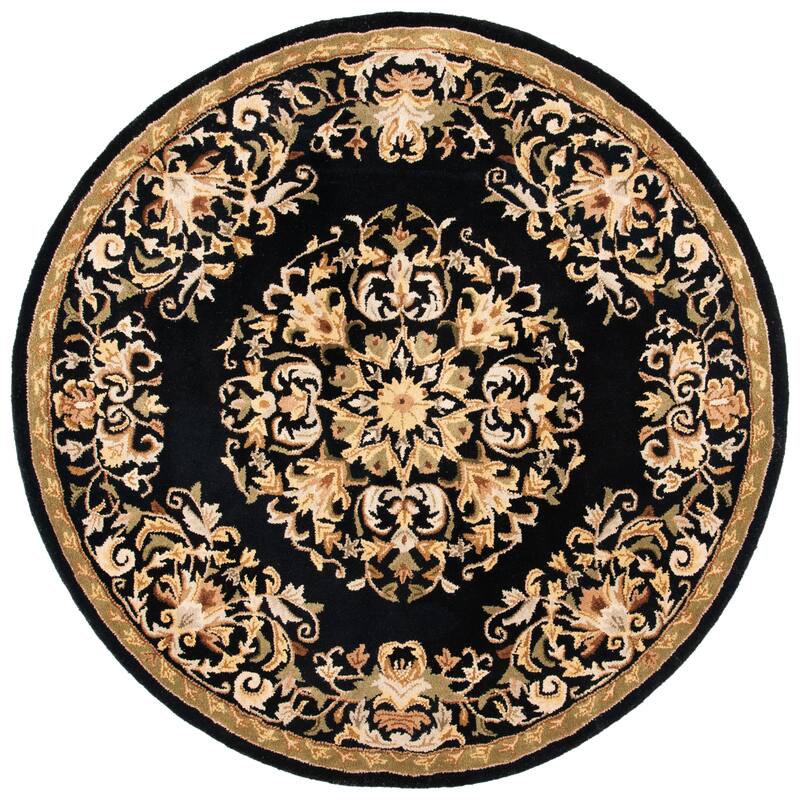SAFAVIEH Handmade Heritage Hot Air Balloon Traditional Oriental Wool Rug