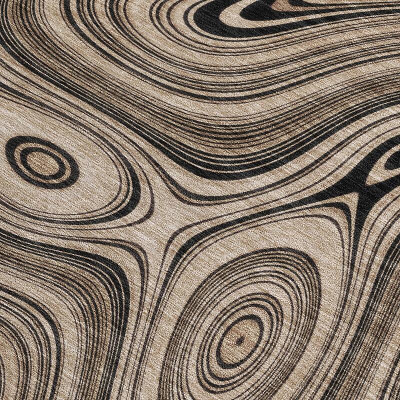 HomeRoots Geometric Transitional Rectangle Outdoor Rug
