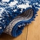 preview thumbnail 58 of 117, SAFAVIEH Berber Fringe Shag Leatha Trellis Rug