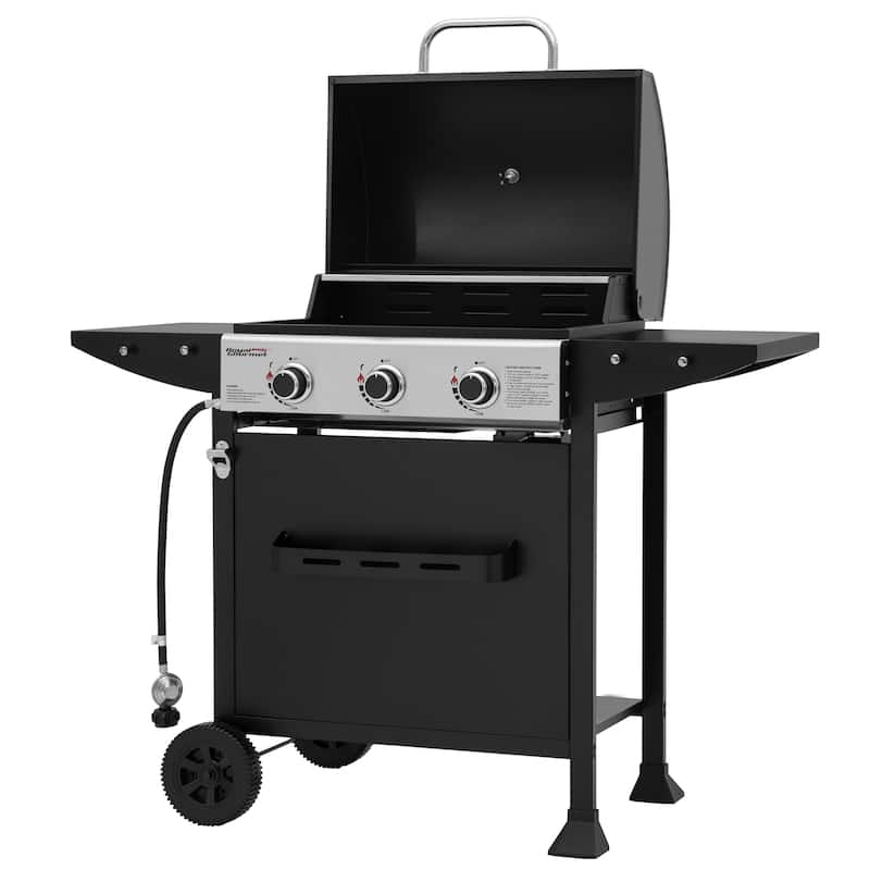 Royal Gourmet 3-Burner Liquid Propane Gas Grill Black