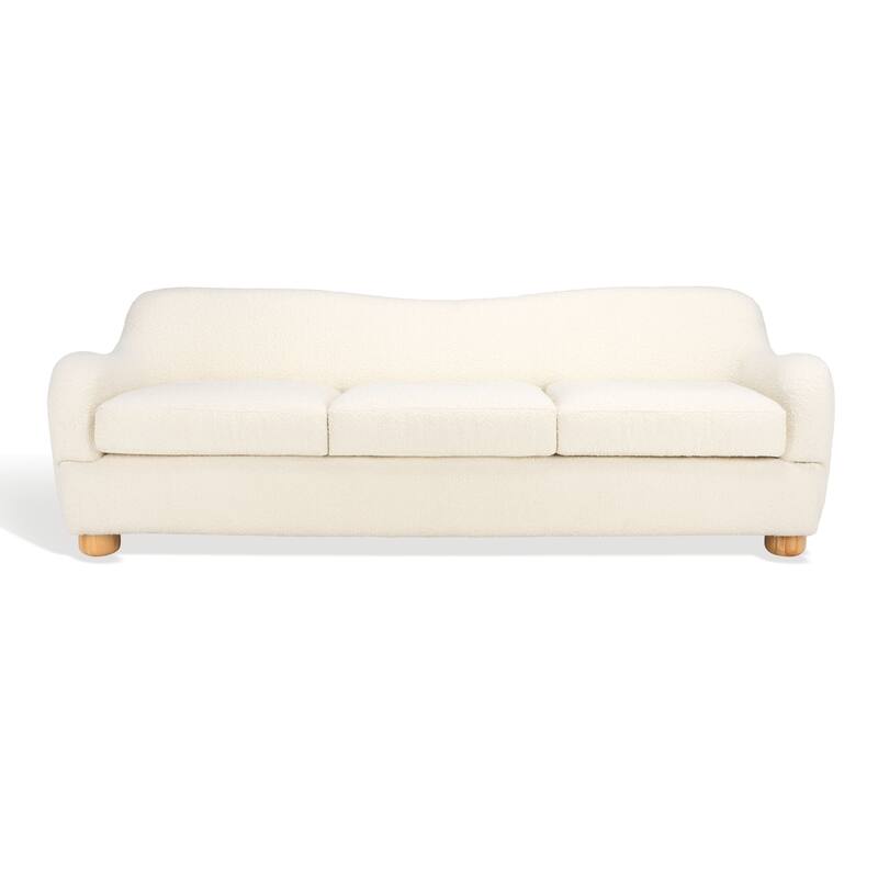 SAFAVIEH Couture Dyanna Boucle Sofa - 87Wx35Dx30H