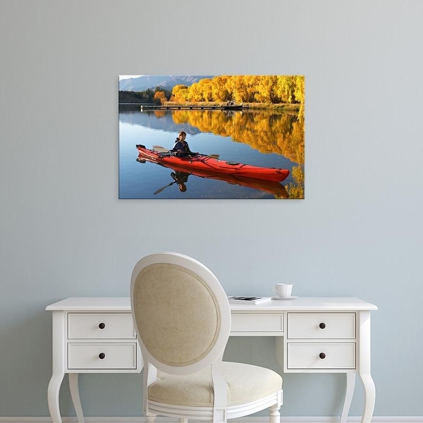 Easy Art Prints David Wall's 'North Otago Landscape Near Duntroon' Premium Canvas Art